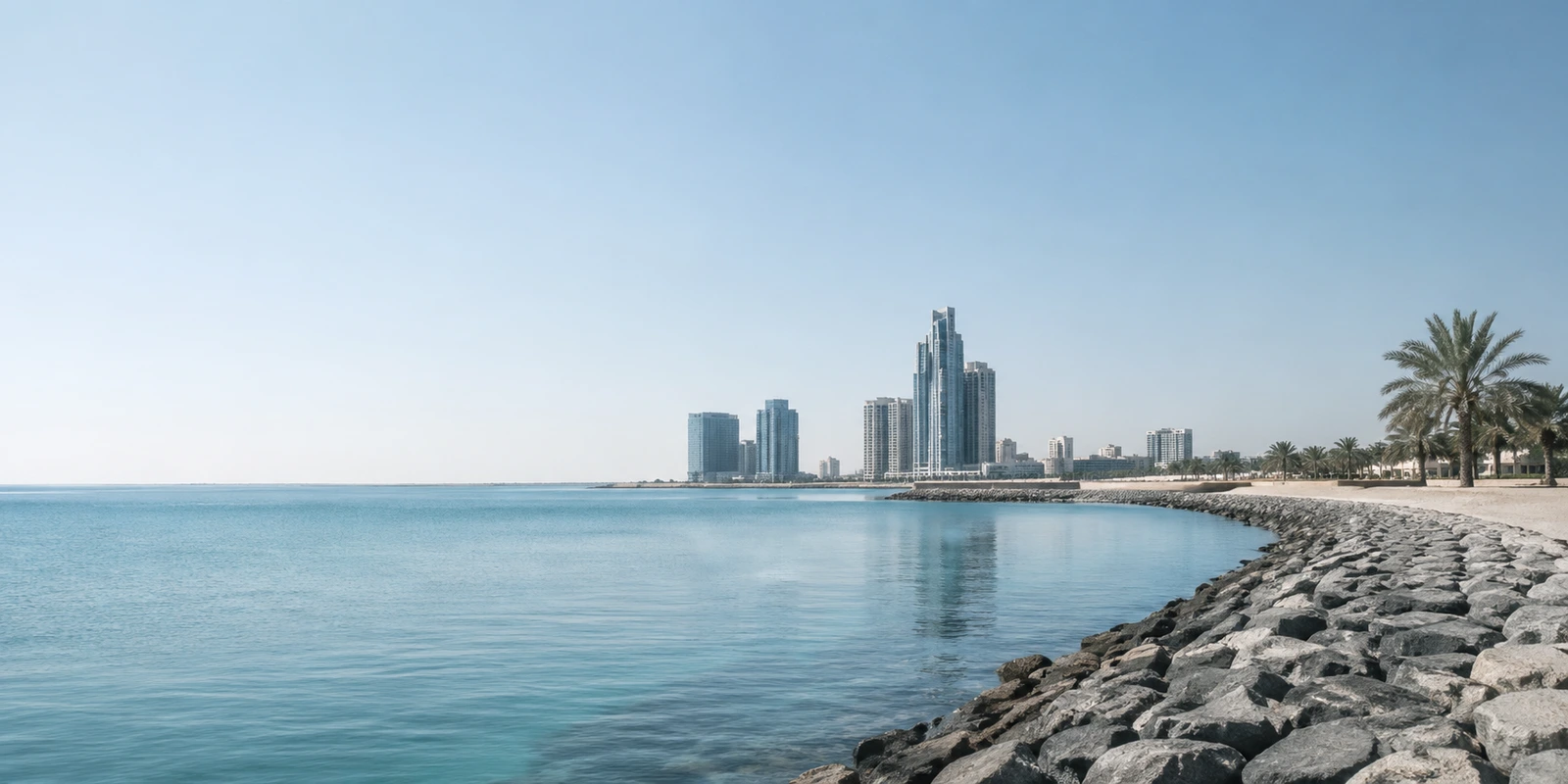 Ajman skyline