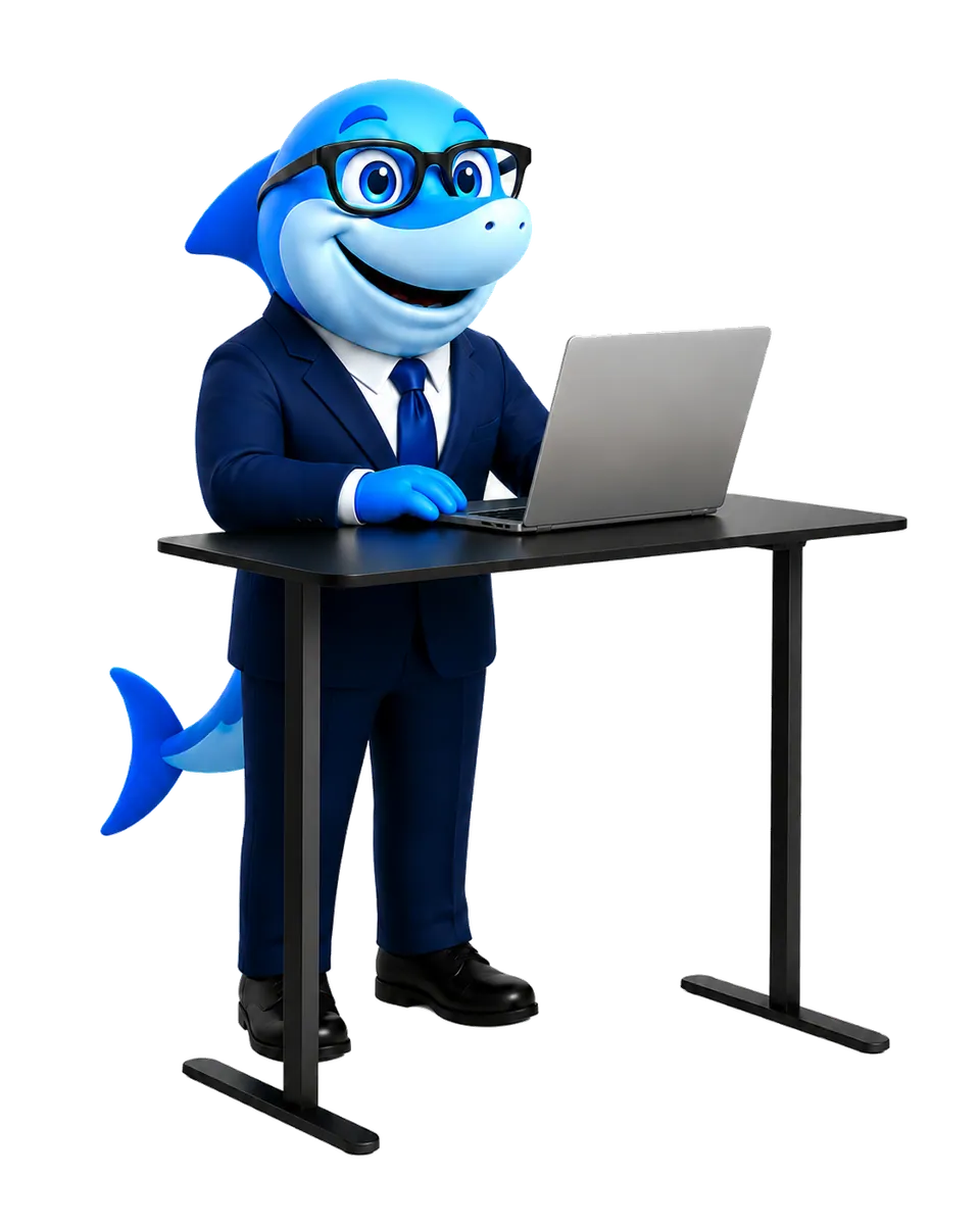 FinShark mascot