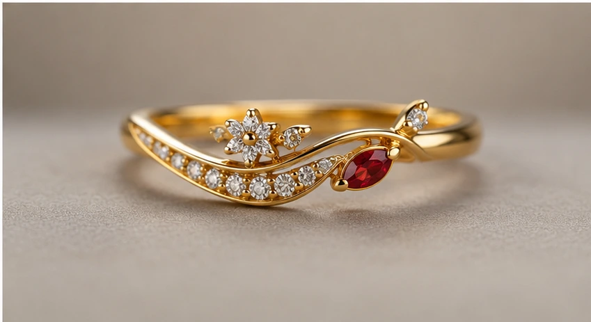 18K gold, 75.0% purity