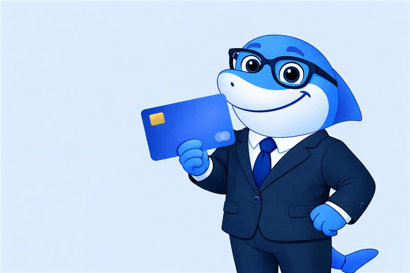 Professional person using digital banking