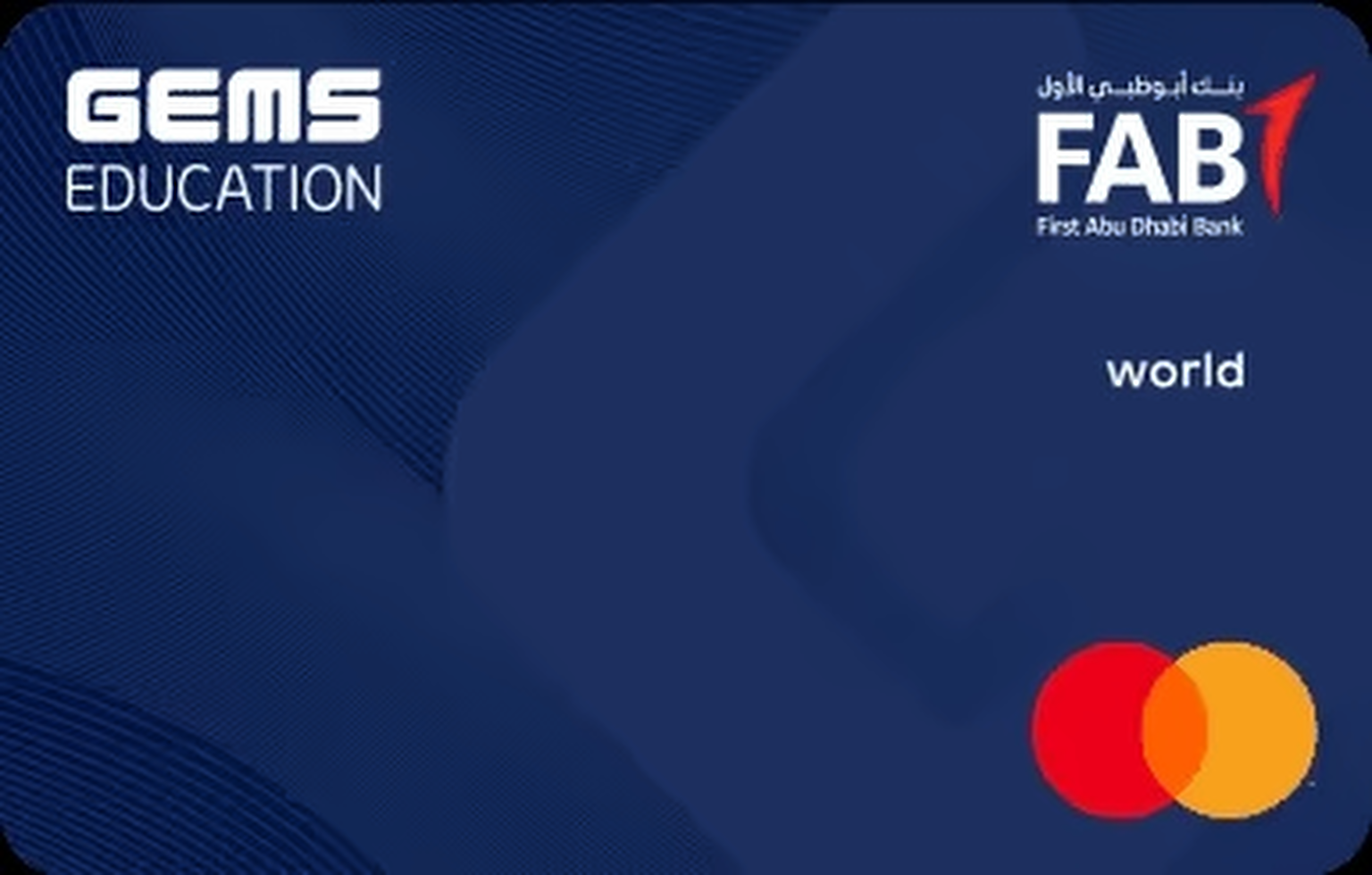 FAB GEMS World Credit Card credit card